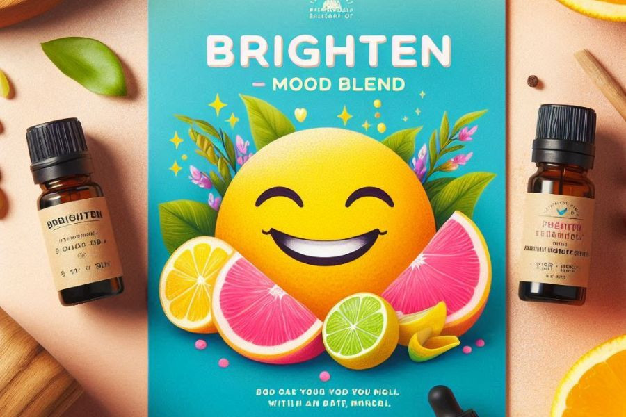 Brighten Mieszanka na Poprawę Humoru z Olejków Eterycznych - Naturalna Radość i Wsparcie
