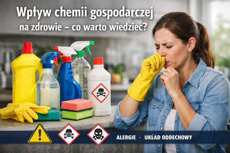 Wpływ chemii gospodarczej na zdrowie – co warto wiedzieć?