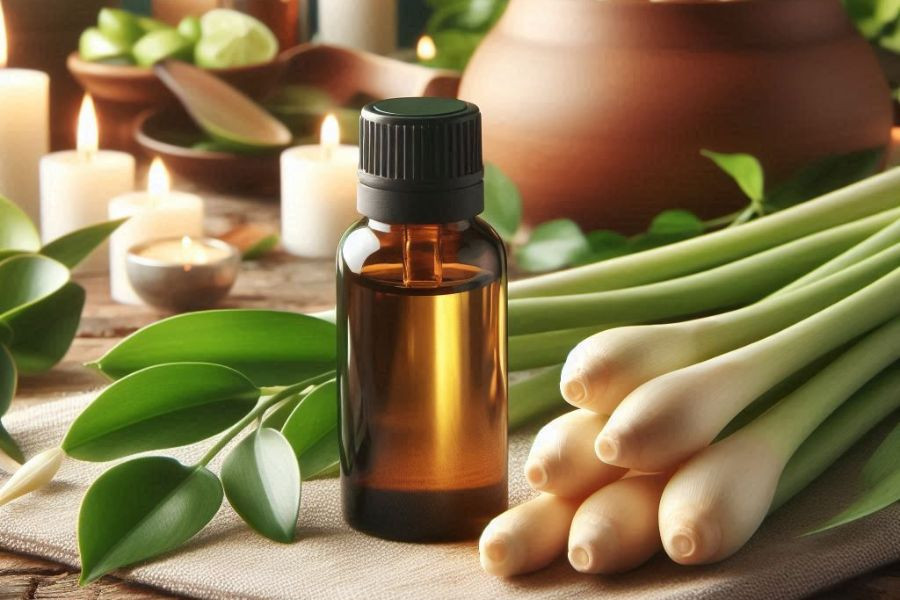 Trawa cytrynowa - Olejek Eteryczny na Odświeżenie i Relaks
